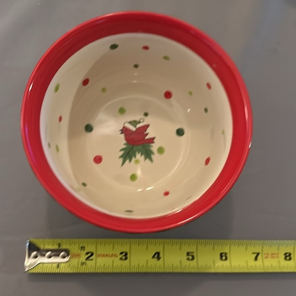 Temptations Christmas 4 Mixing Bowls Winter Whimsy Nesting Bowl Set - Picture 9 of 16